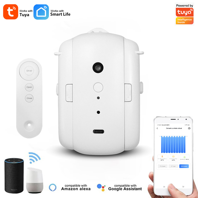 WiFi Smart Home Intelligent El - Smart Curtain Robot ulasan dan harga