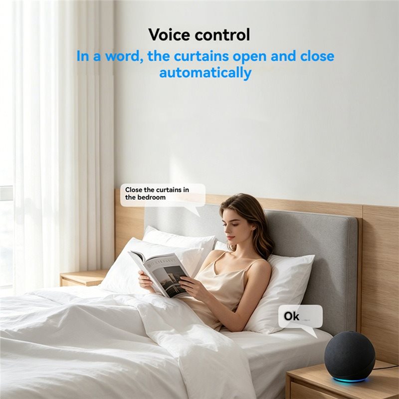 FYBL-Tuya Wifi Smart Curtain R - Smart Curtain Robot ulasan dan harga