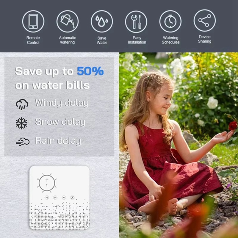 Tuya WiFi Smart Sprinkler Cont - Smart Home Device ulasan dan harga