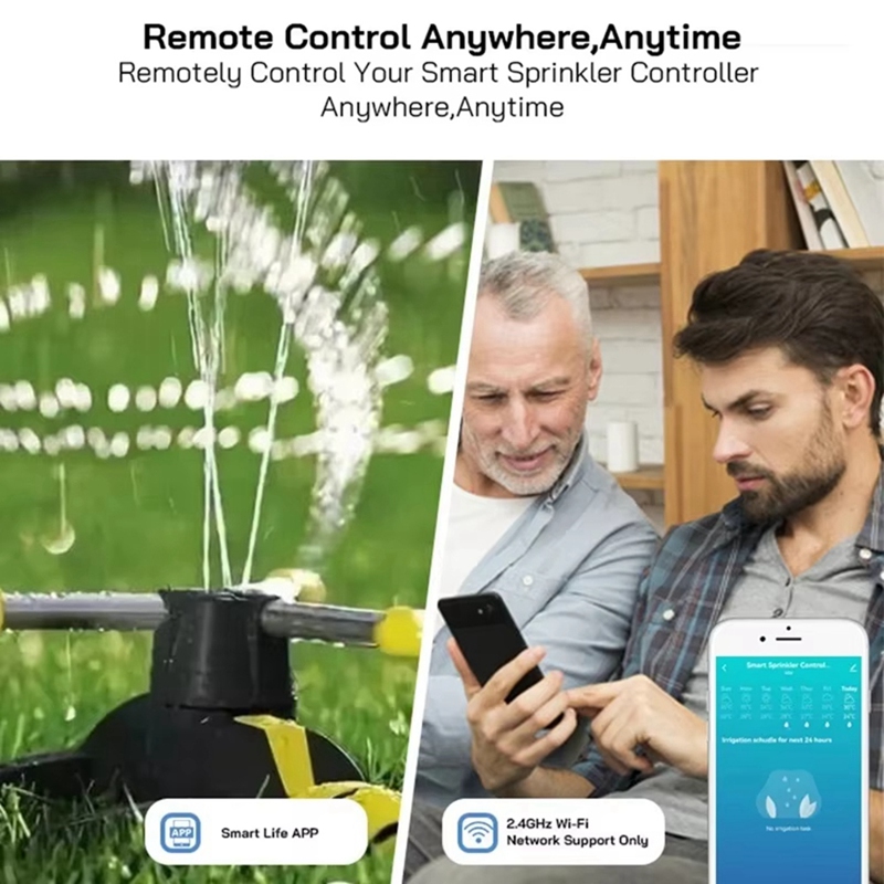 Tuya WiFi Smart Sprinkler Cont - Smart Home Device ulasan dan harga
