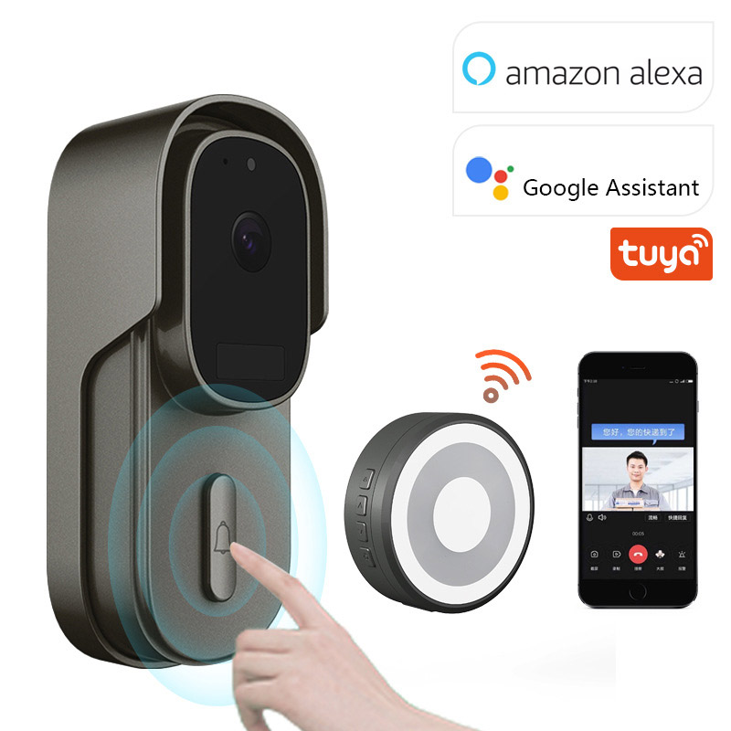 Tuya Video Doorbell 2MP Waterp - Smart Home Battery Camera ulasan dan harga