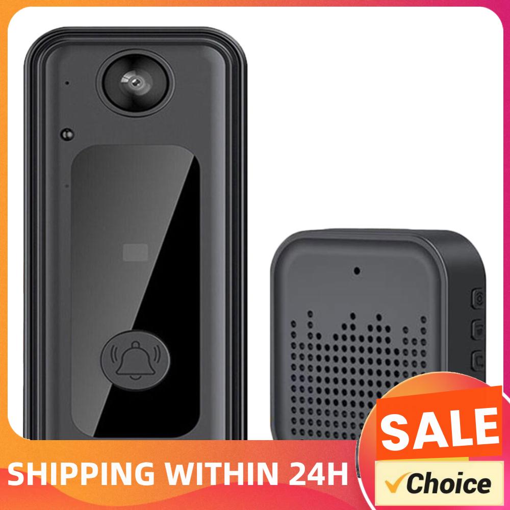Wireless Camera Doorbell Two-W - Smart Home Battery Camera ulasan dan harga