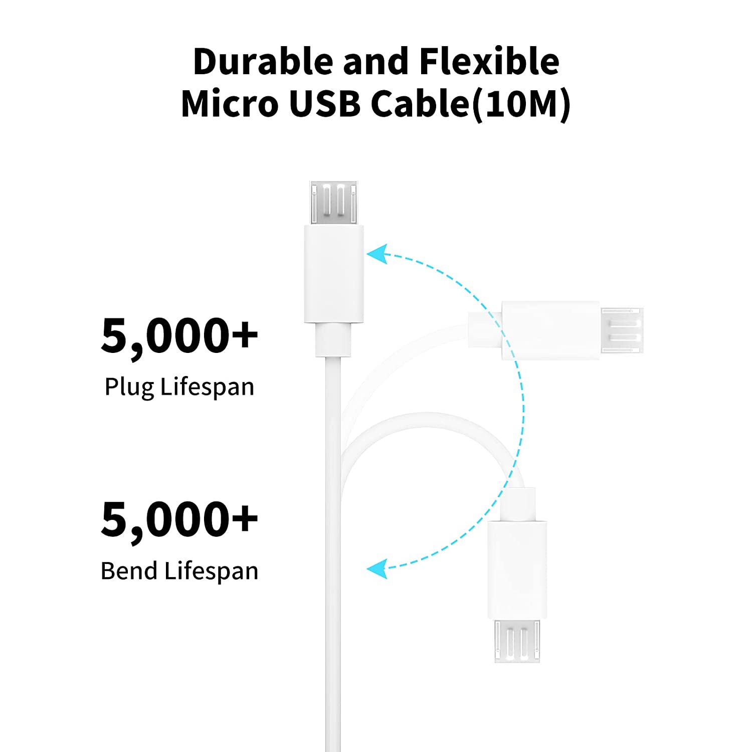 3~13m Micro USB Extension Cabl - Smart Home Xiaomi Devices ulasan dan harga