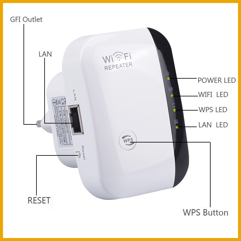NEW 300Mbps WIFI Repeater Remo - Smart Home Network ulasan dan harga