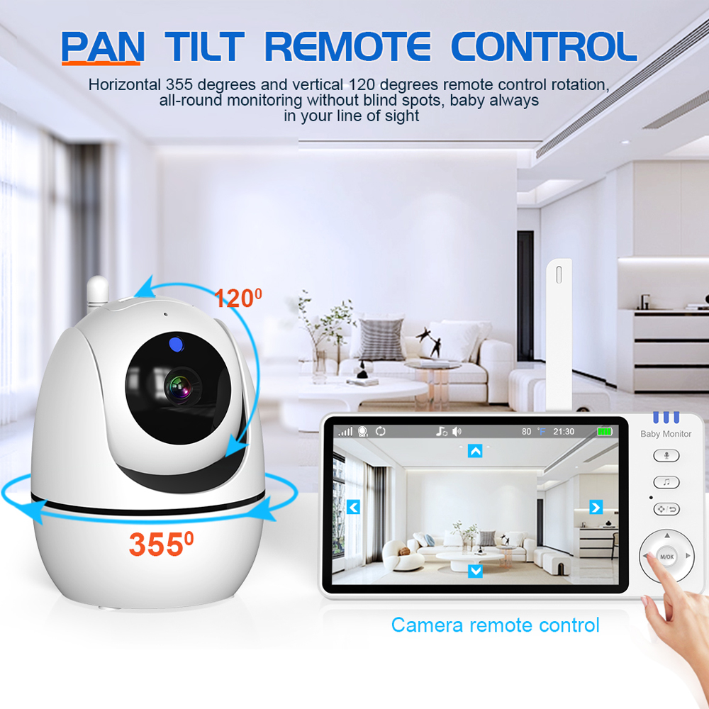 Video Baby Monitor with Cam an - Smart Home Battery Camera ulasan dan harga