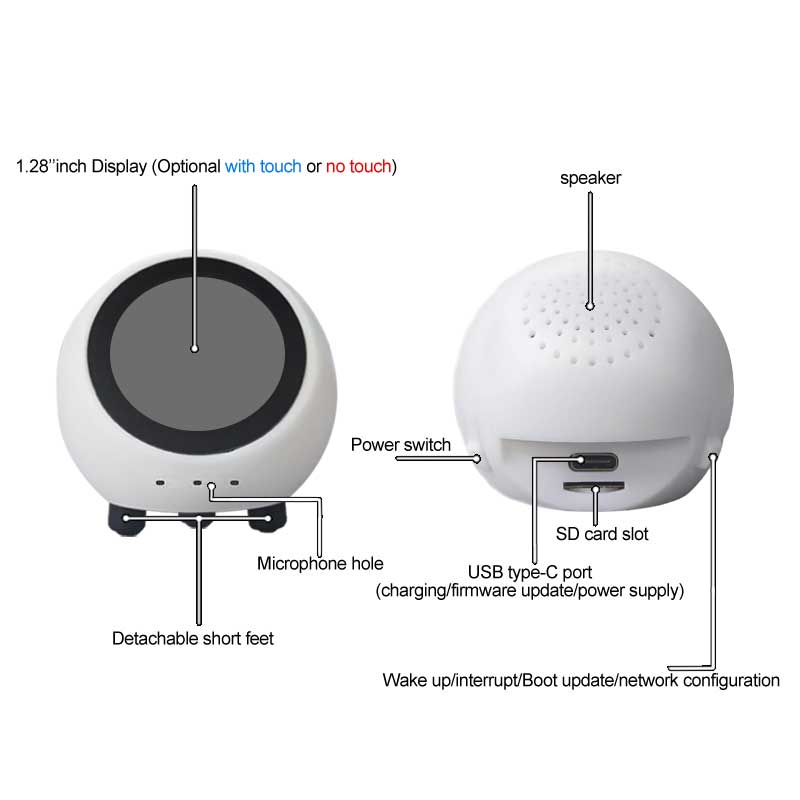 ESP32 S3 1.28inch N16R8 Develo - Smart Home Voice Assistant ulasan dan harga