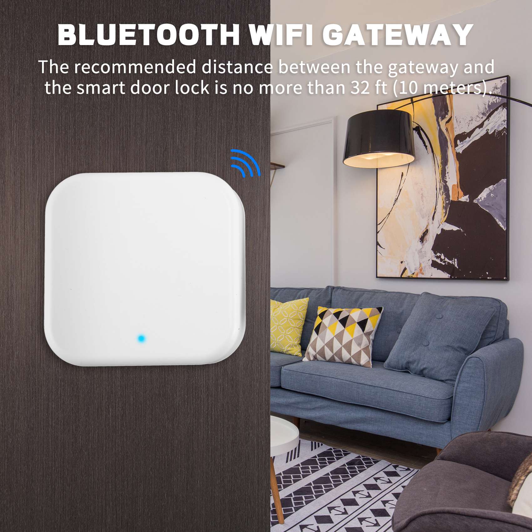 Bluetooth Wifi Gateway Fingerp - Smart Home Bridge ulasan dan harga