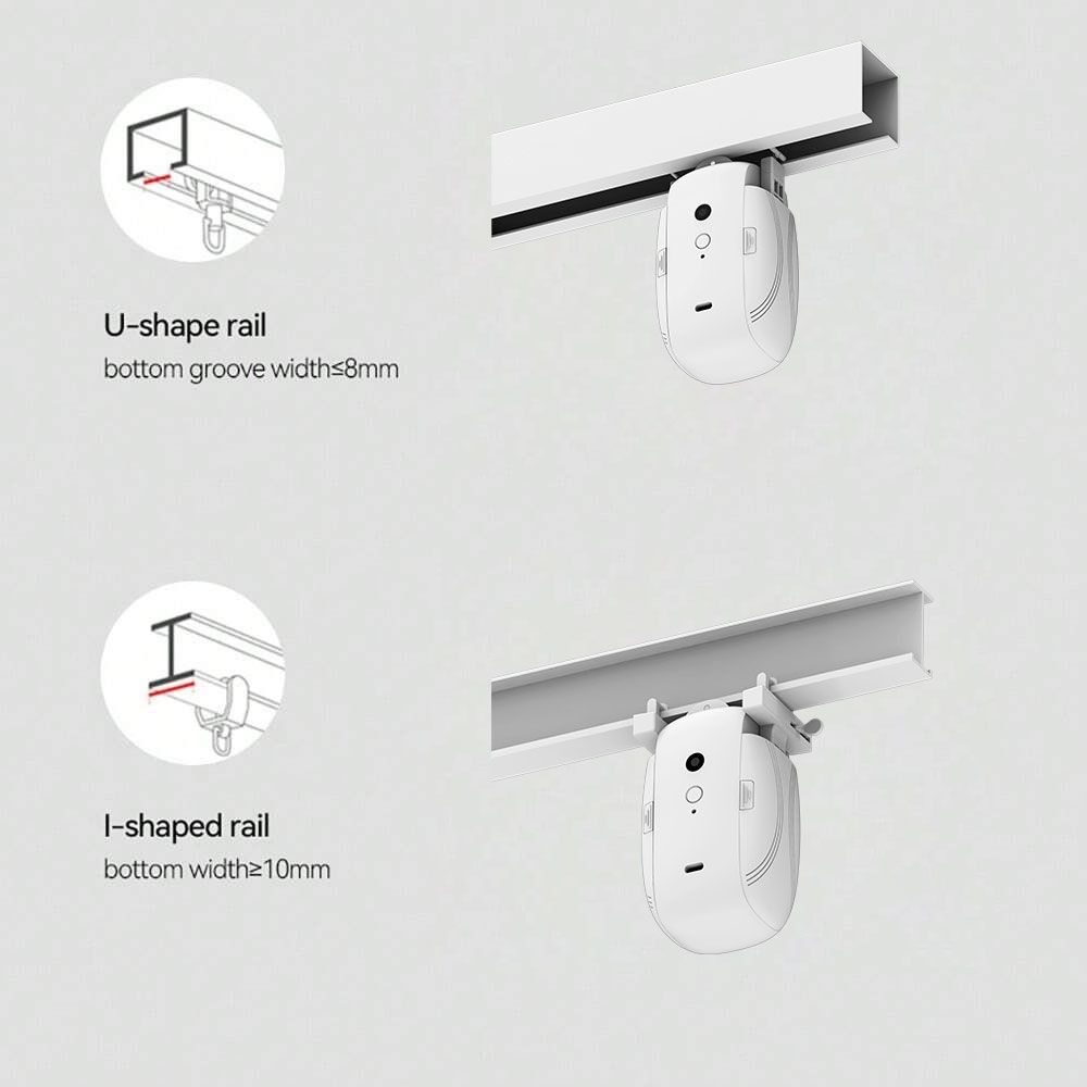Automatic Curtain Opener Zigbe - Smart Curtain Robot ulasan dan harga