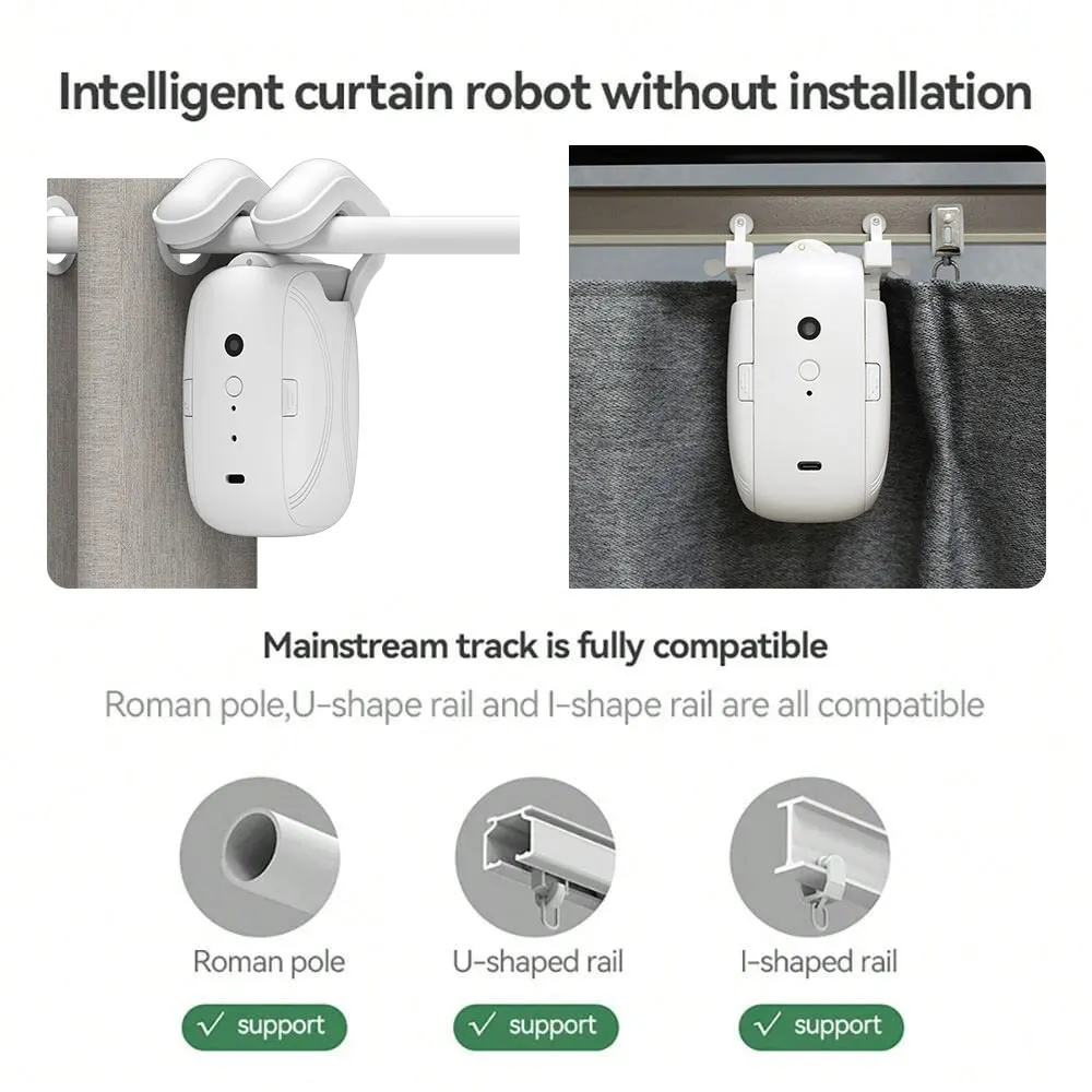Smart For Home Curtain Opener  - Smart Curtain Robot ulasan dan harga