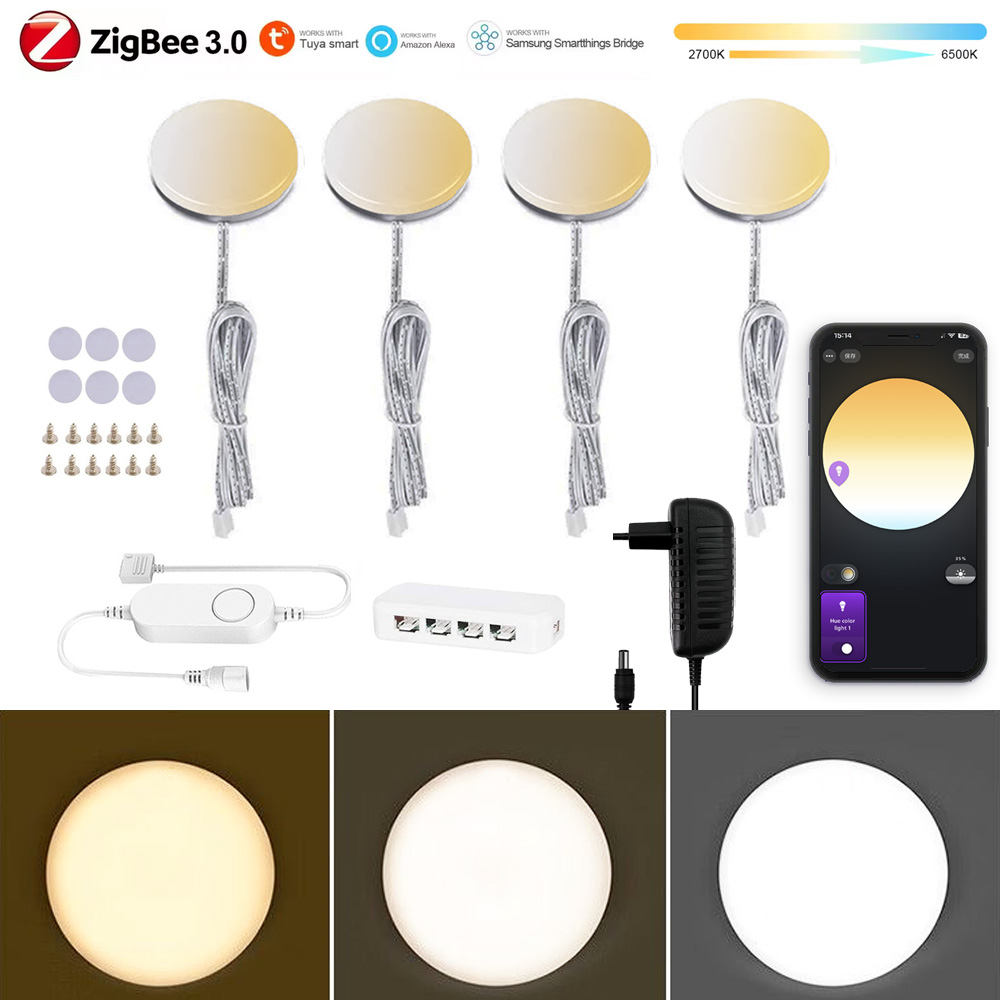 Zigbee 3.0 Round Dual White LE - Alexa Compatible Bulb ulasan dan harga