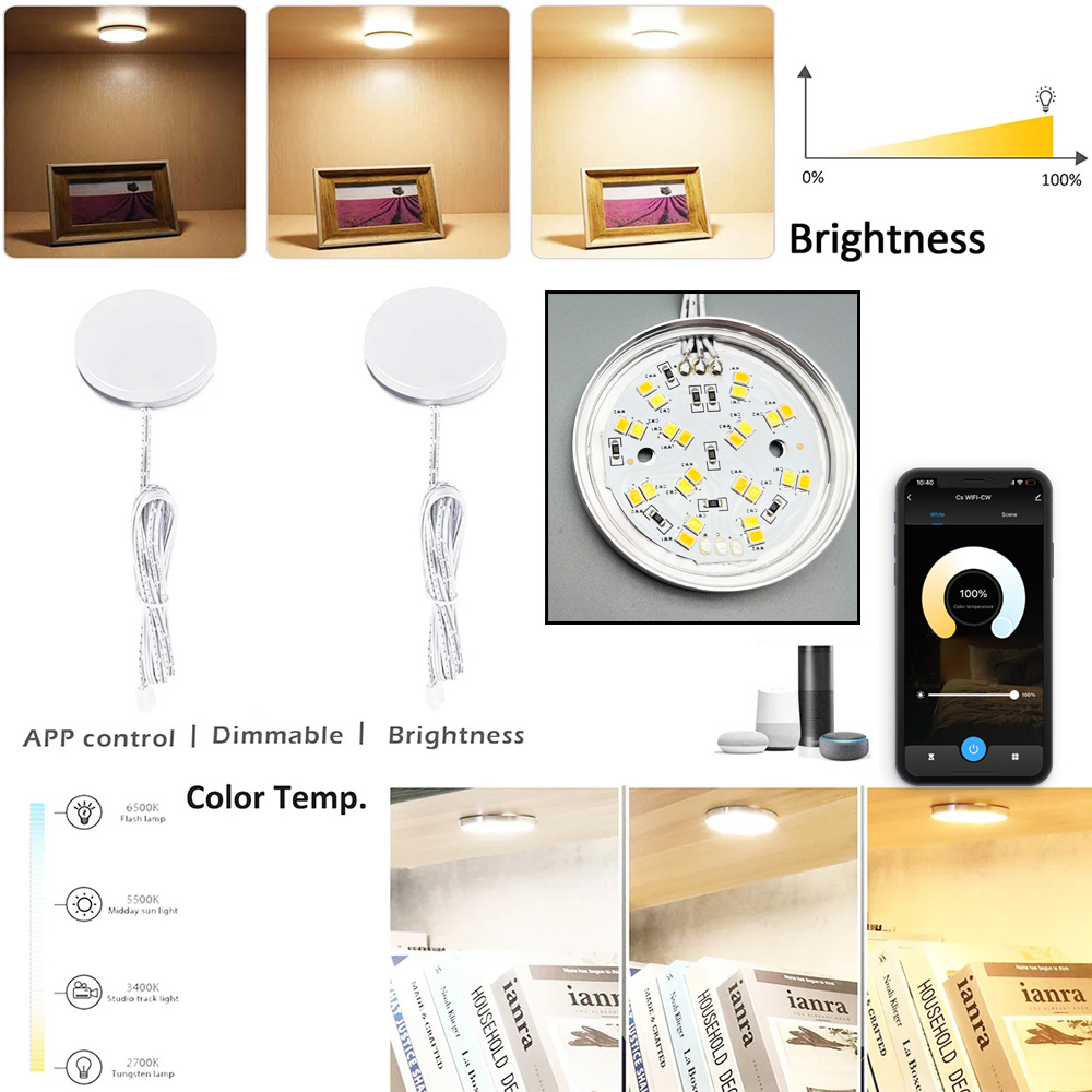 Zigbee 3.0 Round Dual White LE - Alexa Compatible Bulb ulasan dan harga