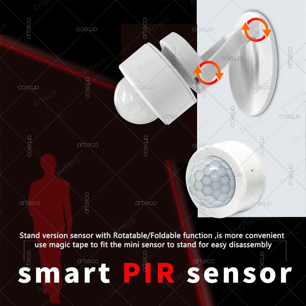 Zigbee 3.0 Mini PIR Motion Sen - Smart Home Zigbee Gateway ulasan dan harga