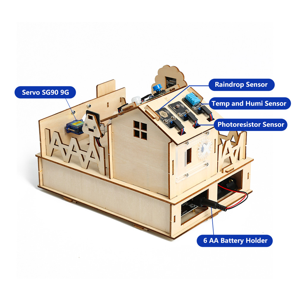 ACEBOTT DIY Smart Home Kit for - Smart Home Arduino Project ulasan dan harga