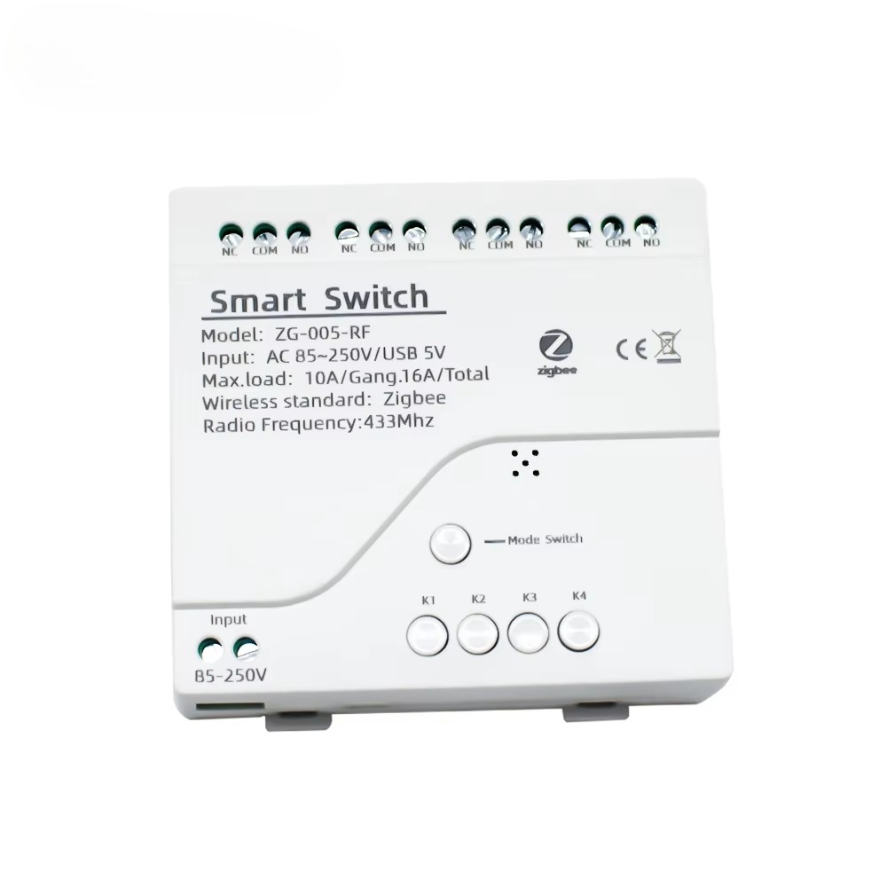 Tuya 4CH Zigbee Switch Relay M - Smart Home System ulasan dan harga