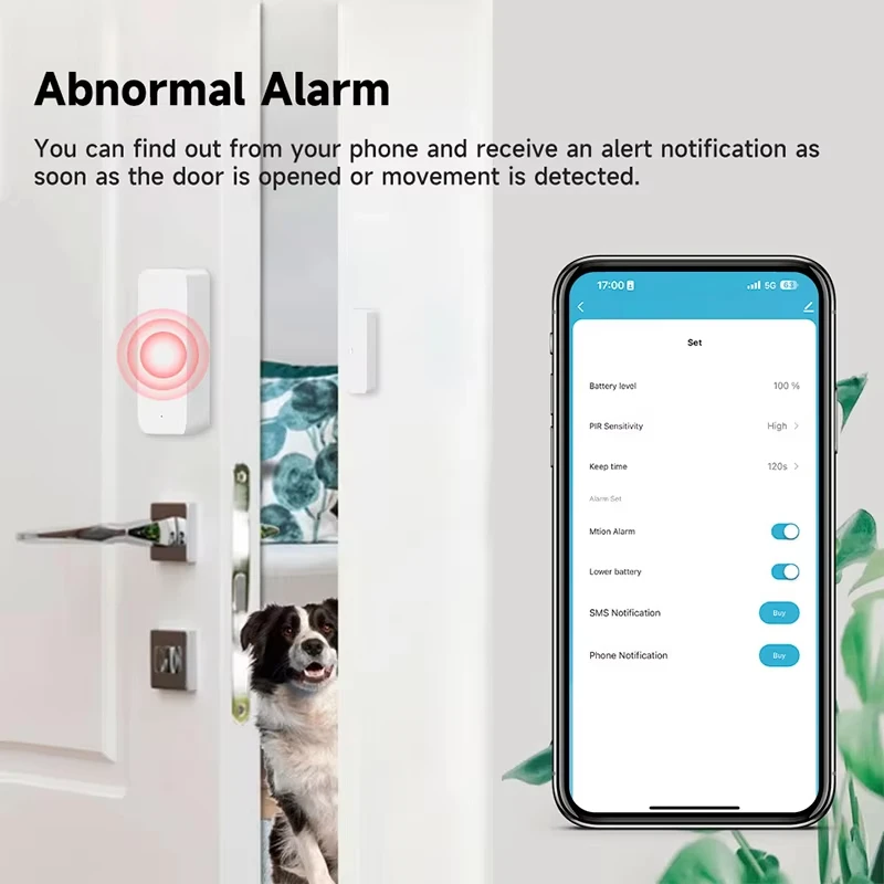 Tuya Zigbee/WiFi Magnetic Door - Smart Home Zigbee Gateway ulasan dan harga