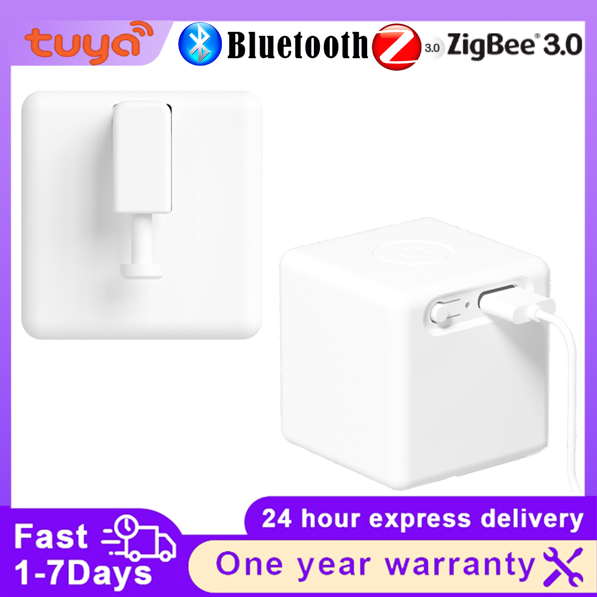 Tuya Smart Fingerbot Switch Bo - Smart Curtain Robot ulasan dan harga