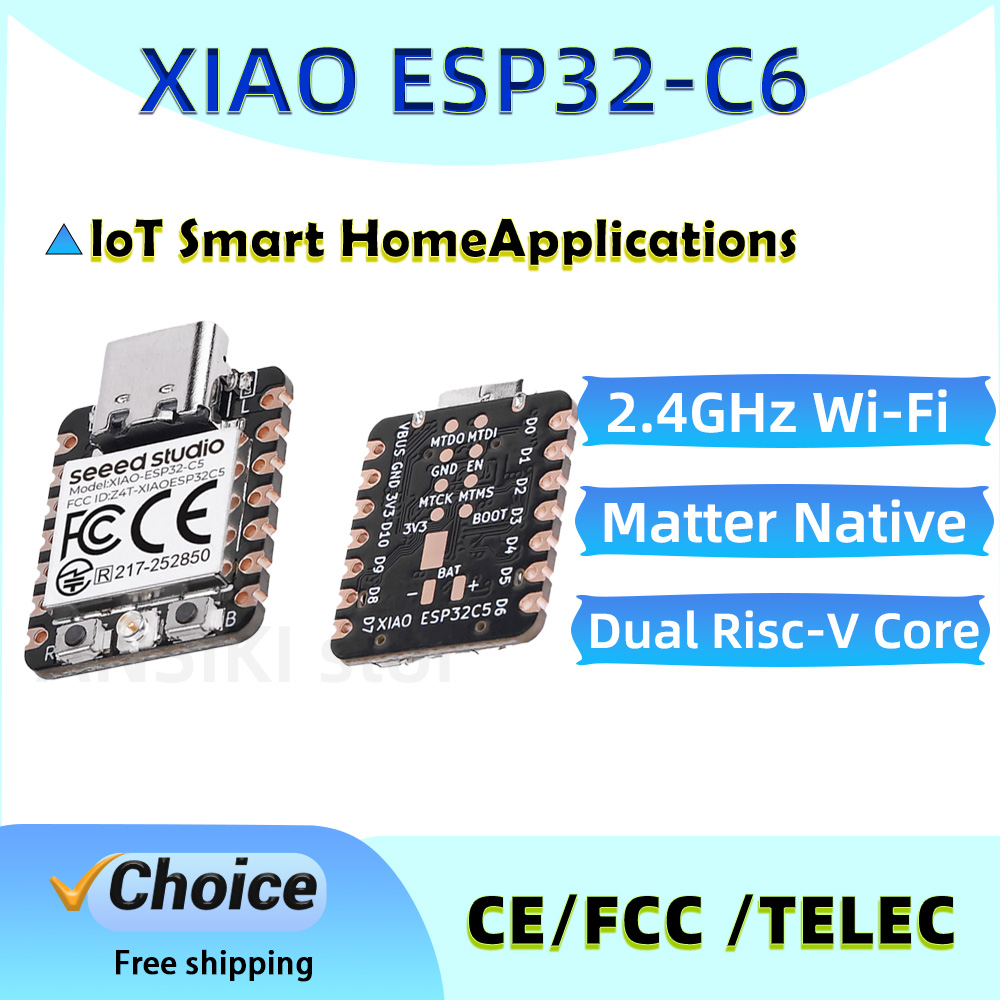 XIAO ESP32-C6 Development Boar - Smart Home Arduino Project ulasan dan harga