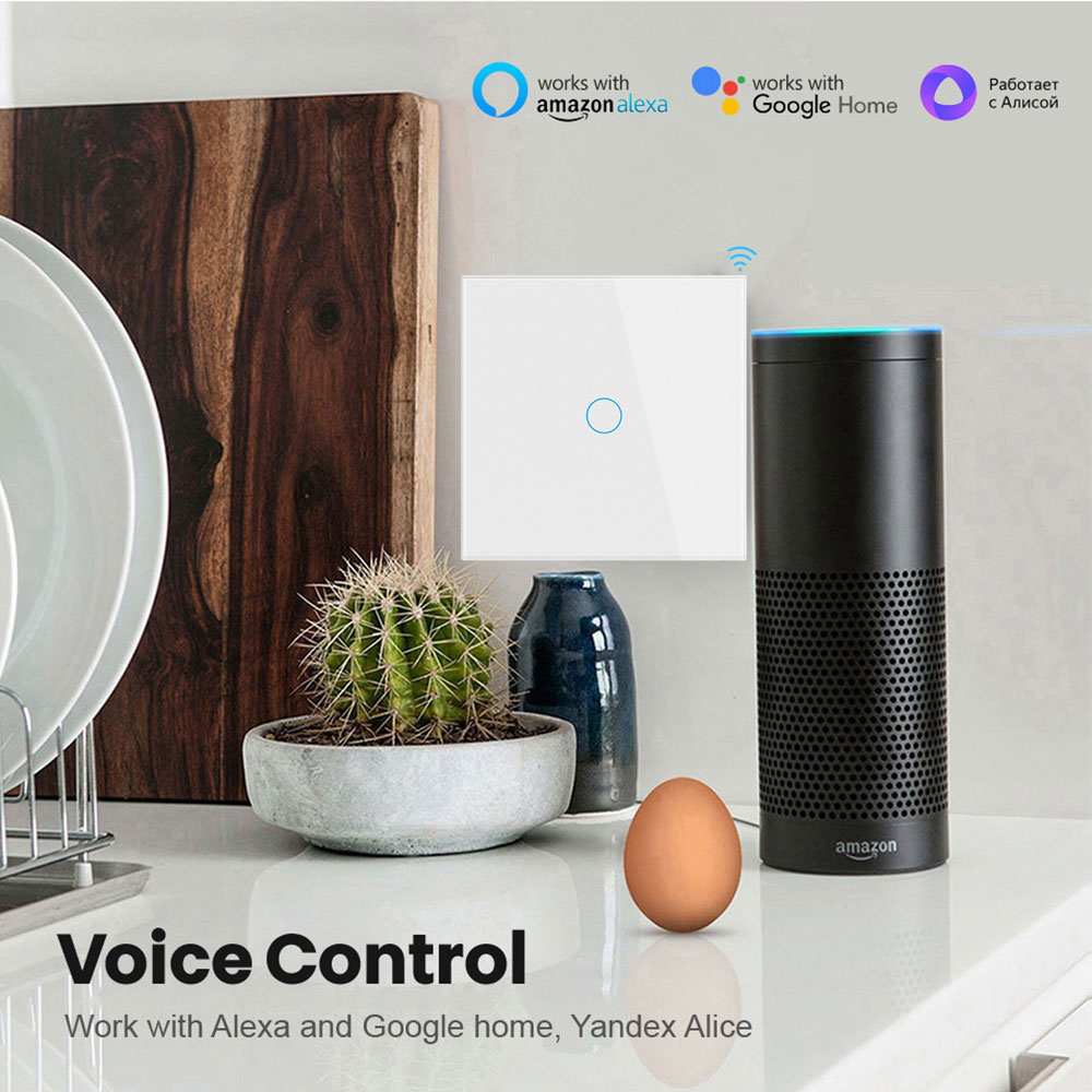 Tuya EU WiFi+RF433 Smart Remot - Smart Home Lighting Control ulasan dan harga