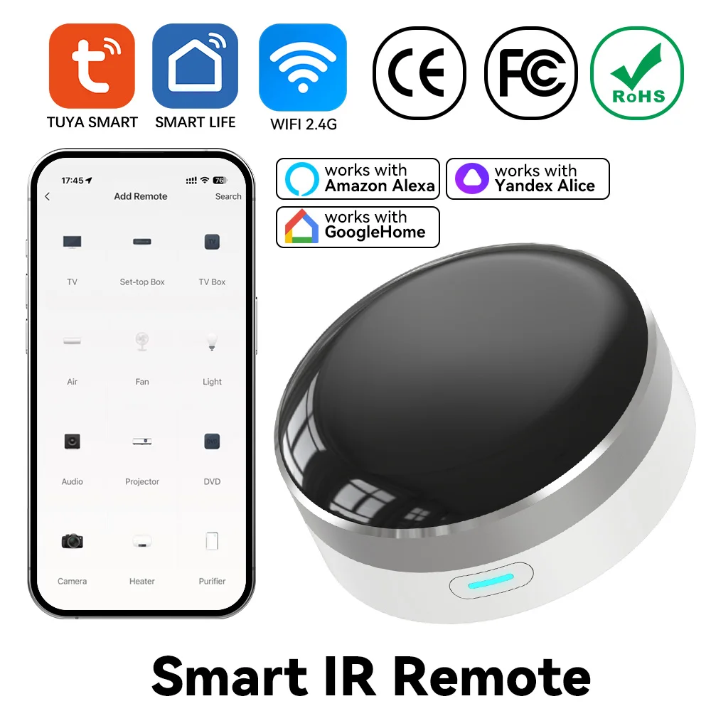 YFK WiFi Smart IR Blaster Univ - Smart Home Voice Assistant ulasan dan harga