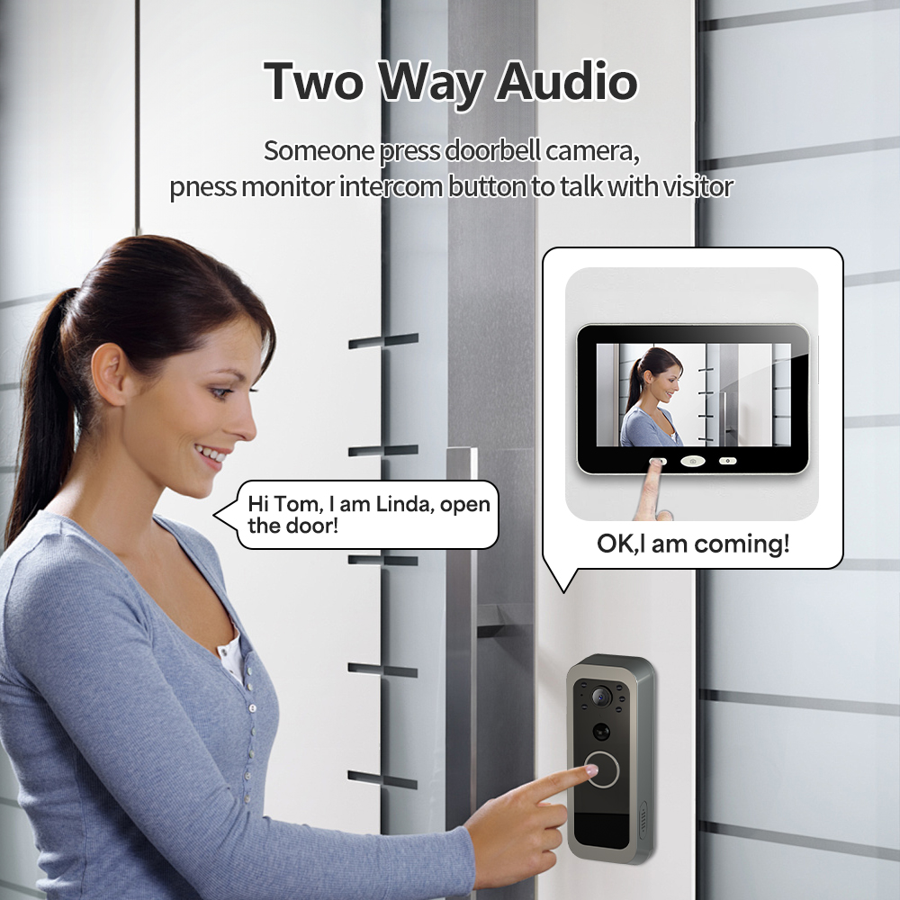 Tuya Smart Life 3MP 2.4G WIFI  - Smart Home Battery Camera ulasan dan harga