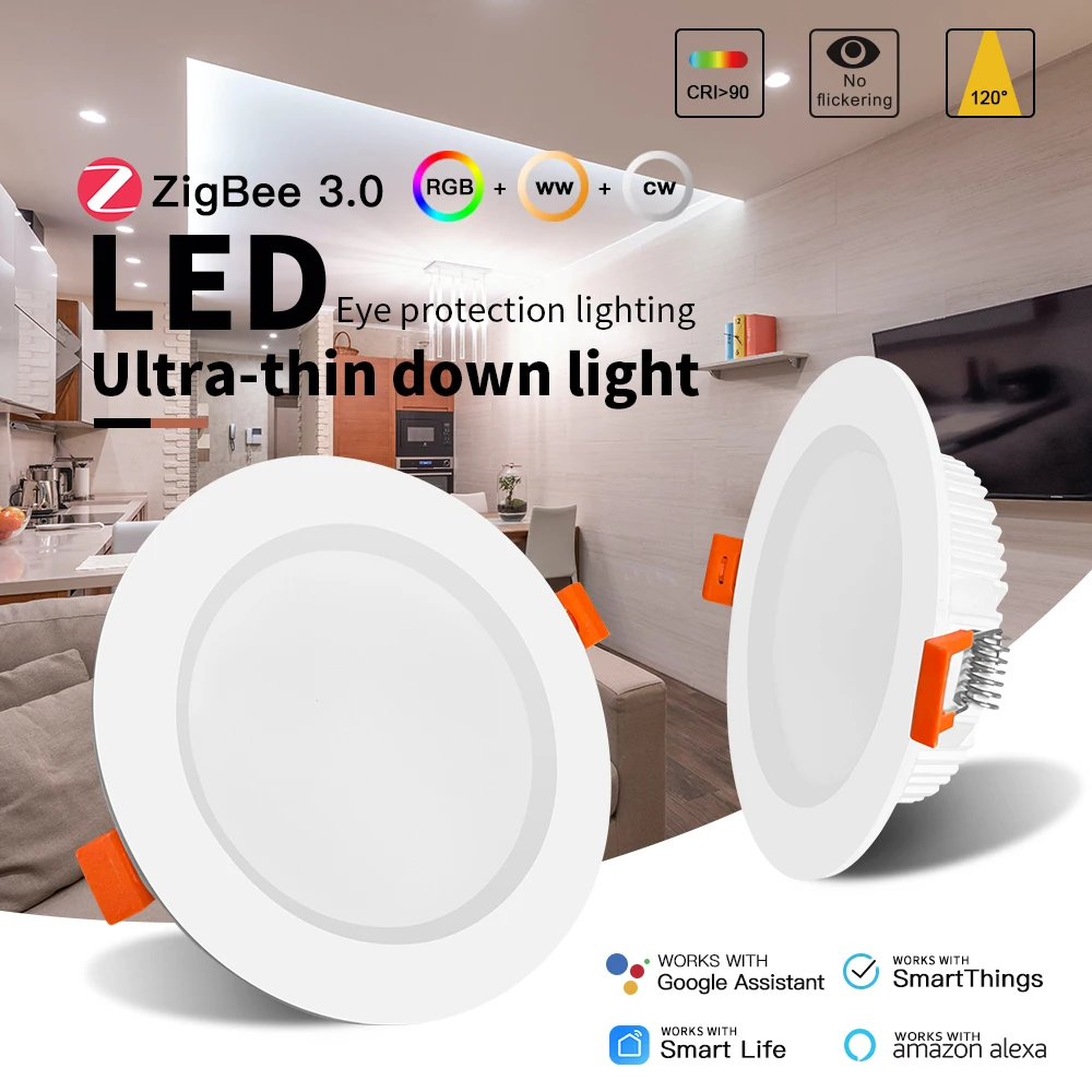 GLEDOPTO ZigBee3.0 6W 12W 3.5  - Alexa Compatible Bulb ulasan dan harga