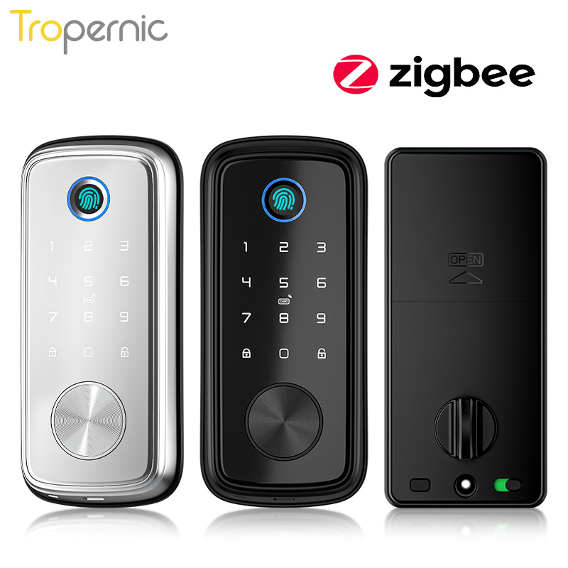 Tuya Zigbee Door Deadbolt Lock - Smart Home Zigbee Gateway ulasan dan harga