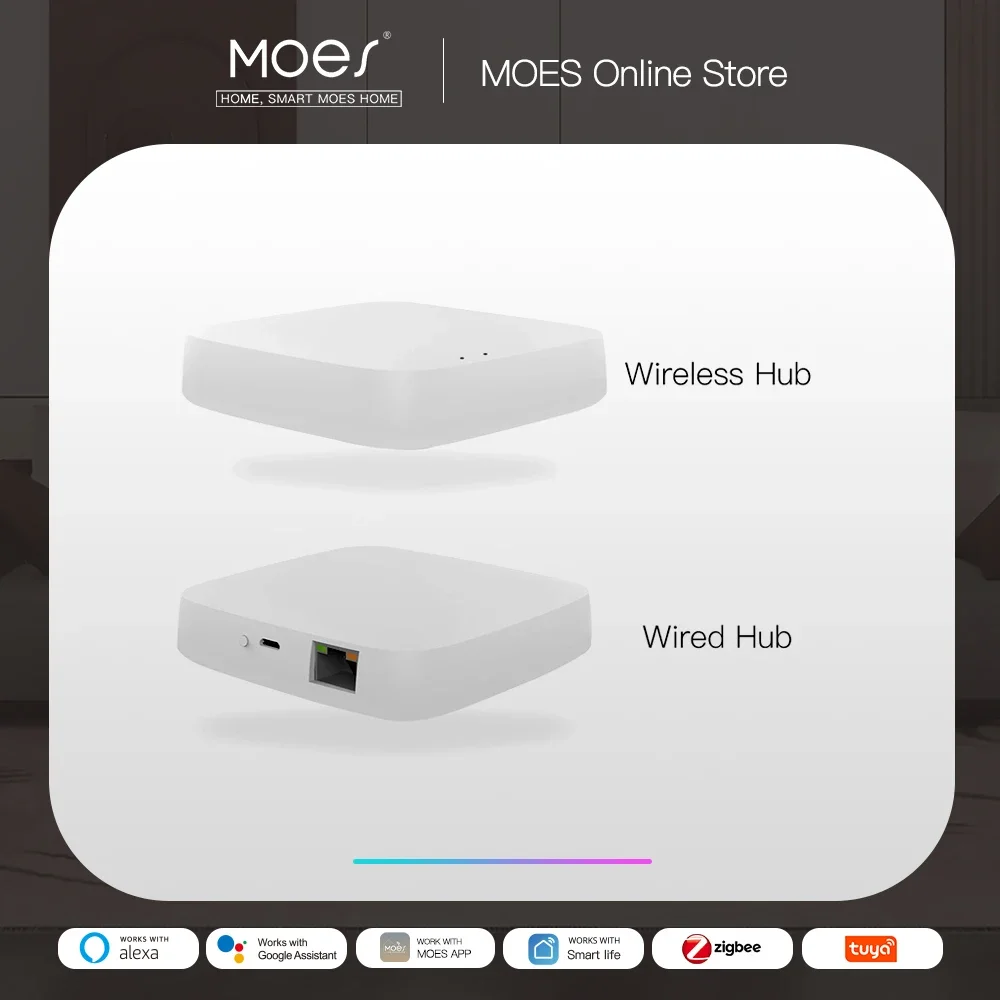 Tuya ZigBee 3.0 Smart Gateway  - Smart Home Zigbee Gateway ulasan dan harga