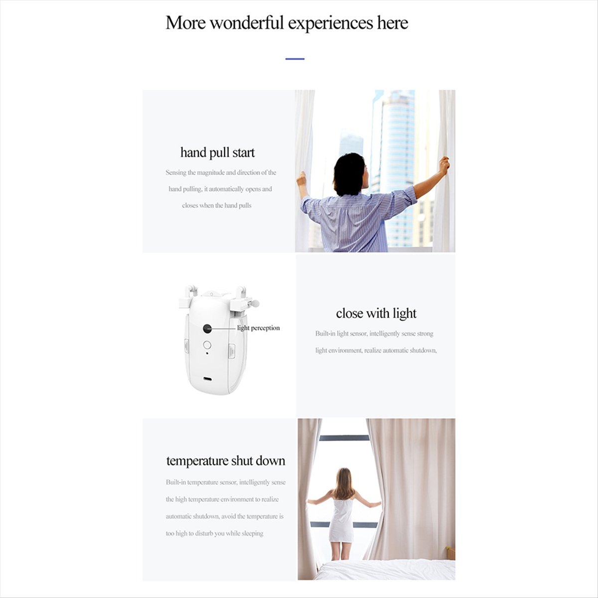 ^&*Summer sale- Dual TUYA Smar - Smart Curtain Robot ulasan dan harga
